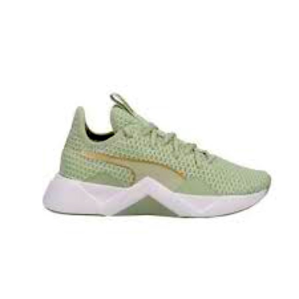 🌟💚Puma Incite Lace Up  Womens  Sneakers Shoes Casual - Green💚🌟